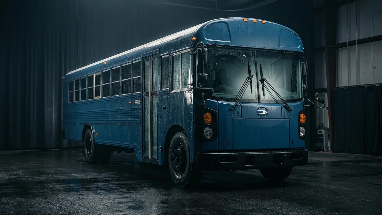 Ruitenwissers voor Blue Bird Vision School Bus — Koop Wisserbladen Op Maat - 1