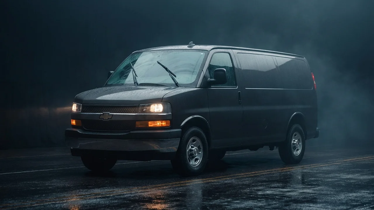 مساحات زجاج لسيارة Chevrolet Cargo Van — اشترِ شفرات بمقاس مخصص - 1