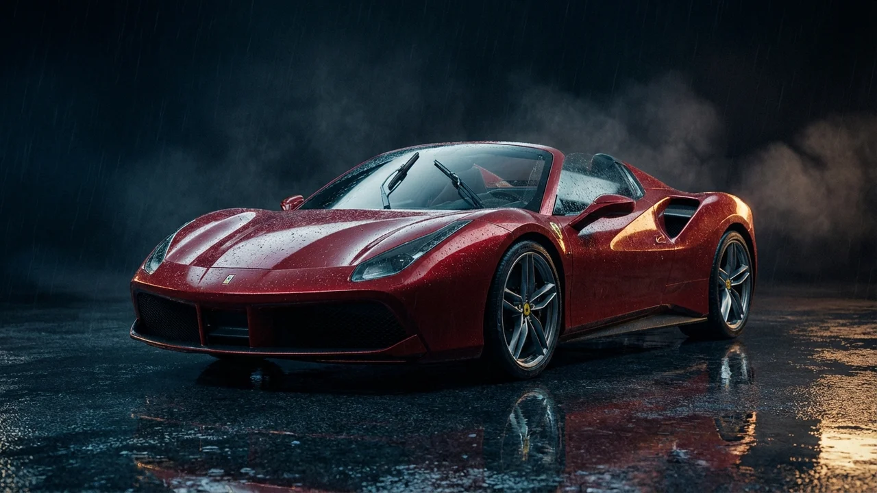 مساحات زجاج لسيارة Ferrari 488 Spider — اشترِ شفرات بمقاس مخصص - 1