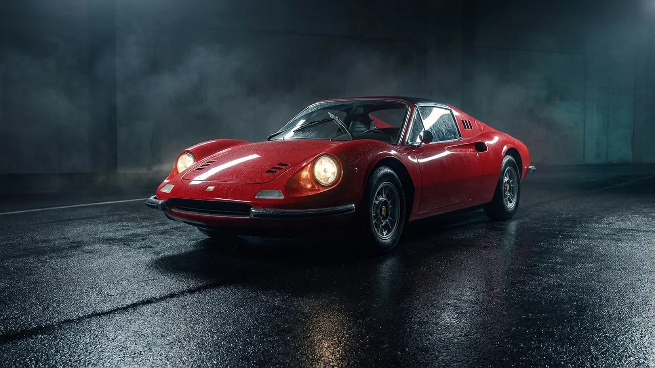 مساحات زجاج لسيارة Ferrari Dino 246 GTS — اشترِ شفرات بمقاس مخصص - 1