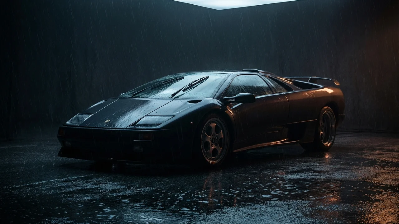 مساحات زجاج لسيارة Lamborghini Diablo — اشترِ شفرات بمقاس مخصص - 1