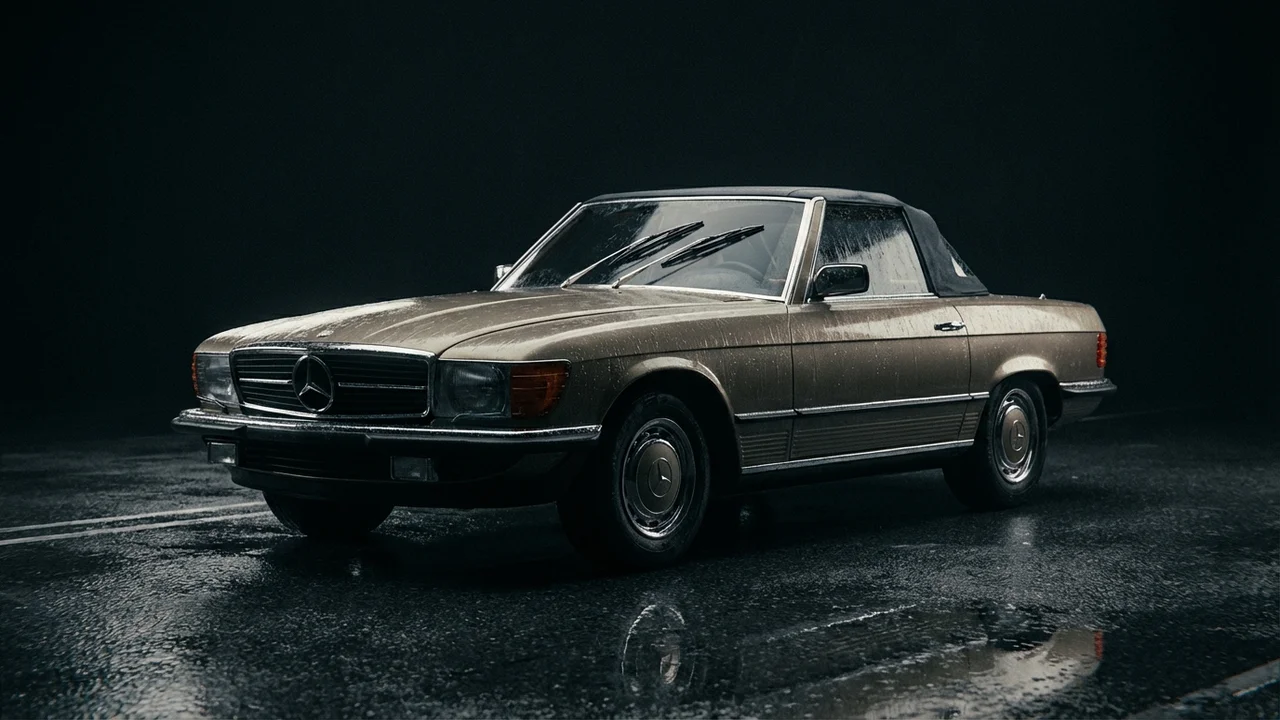 Ruitenwissers voor Mercedes-Benz 350SL — Koop Wisserbladen Op Maat - 1